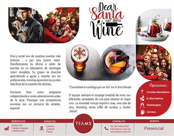 santa bring wine